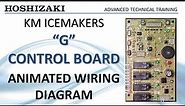 Hoshizaki KM Icemaker - G Control Board - Animated Wiring Diagram