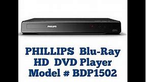 Phillips Blu-Ray DVD Player
