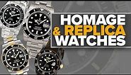 Homage, Fake, and Replica Watches (Lawsuits, Industry Examples, & My Opinion)