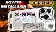 DBRAND: IPHONE 15 PRO MAX X-RAY LIGHT SKIN ON GRIP CASE - TIPS, TRICKS & INSTALL DEMO Step-by-Step.