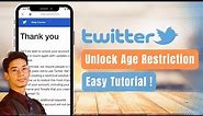 Twitter Age Restriction Unlock !