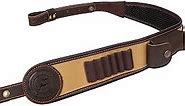 TOURBON Hunting Rifle Bandolier Sling with Swivels, Gun Strap with Cartridge Ammo Holder for 308 223 243 30-30 30.06 45-70 270 357 6.5 Creedmoor