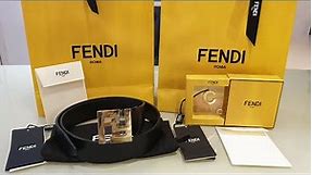 FENDI FF Belt and Medal Bag Charm - Reveal