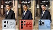 Oppo Find X5 Pro vs S22 Ultra vs iPhone 13 Pro Max - Night Camera Test