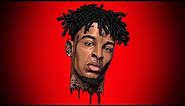 How To Cartoon Yourself !- Step By Step 21 Savage Tutorial ( ADOBE ILLUSTRATOR )