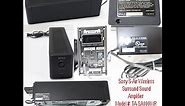 Sony S-AIR Wireless Surround Amplifier TA-SA100WR + Wireless Receiver Card EZW-RT10 #nustuffthrift
