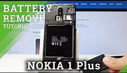 How to Remove Battery from NOKIA 1 Plus - Force Restart Solution