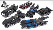 Lego Batman Mini Batmobile Batman Returns The Dark Knight Stop Motion Build Review Unofficial Lego