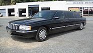 1998 Cadillac Deville 6 Door Limousine Start Up, Engine, and In Depth Tour