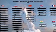 All the Nuclear Missile Submarines in the World in One Chart