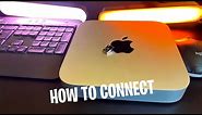 Mac Mini M1 Logitech Keyboard Mouse - How To Connect