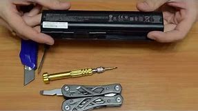 How to open any laptop battery without destroying it. Disassembly HP laptop battery pack.