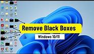 How to Fix Black Boxes on Desktop icons in Windows 10/11