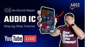No Sound? How To Fix iPhone 7 Plus Audio IC Grayed Out Speaker Issue. Microsoldering Tutorial