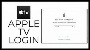 How to Login to Apple Tv? Apple Tv Login 2022 | tv.apple.com Account Login Help | Apple tv+ Sign In