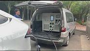 mobile ev charger for emergency charging for vehicles