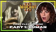 Warcraft 3 - Part 1: Human Campaign - First Playthrough
