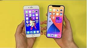 iPhone 6 vs iPhone 12 - Speed Test!