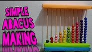 Simple Abacus making