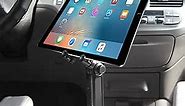Car Tablet Mount with a Cup Holder Base Compatible for Apple iPad, iPad Pro, iPad Air, iPad Mini, Samsung Galaxy Tablet, Google Pixel Tablet, Amazon Kindle Fire and Smartphones