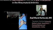 Ultrasound examination of the hand and wrist joints in the Rheumatoid Arthritis