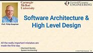 L12 Software Architecture and High Level Design
