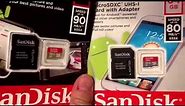Comparing SanDisk MicroSD card performance (Ultra vs Extreme)