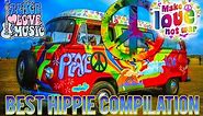 Best Hippie Compilation - Love & Peace 60`s hits 🎸