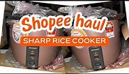 Unboxing New Rice Cooker (non-stick) from SHARP