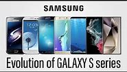 Evolution of the Samsung Galaxy S series