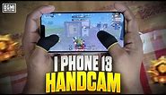 IPHONE 13 Handcam A 60FPS | 3 Fingers + Full Gyroscope BGMI | YouTube Tanmay