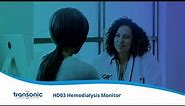 HD03 hemodialysis monitor from Transonic