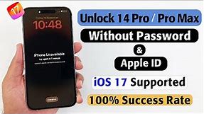 How To Unlock iPhone 14 Pro Without Password/Apple ID [iOS 17 Supported]