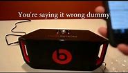 Unboxing and Sound Test of the Beatbox Portable by Dr. Dre