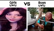 Girls uwu VS Boys uwu #1