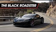 The Black Tesla Roadster - Slideshow