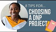 8 Tips for Choosing a DNP Project! | Nurse Practitioner Journey