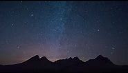 ✨ Night Sky Milky Way Stars Stock Video Background for Edits
