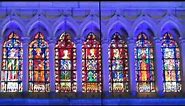 Cathédrale de Reims: l'intérieur en couleurs