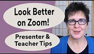 3 Simple Steps to Look Better on Zoom | Zoom Tips for Presenters and Teachers