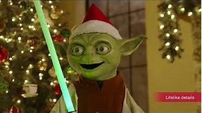 Star Wars Animated Seasonal Yoda - The Home Depot