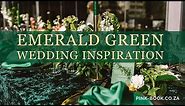 Emerald Green Wedding Inspiration | Pink Book Weddings