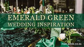 Emerald Green Wedding Inspiration | Pink Book Weddings