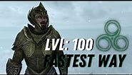 How to get level 100 illusion FAST in Skyrim Tutorial