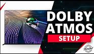 Sony A90J OLED TV eARC & Dolby Atmos Setup A80J, X90J, X95J | ARC/eARC Tutorial & How To
