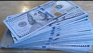 Visualize $5,000 in cash ($100 bill money motivation)