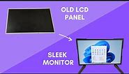 How to Convert old LCD panel into a sleek secondary monitor