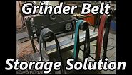 How to Store Grinding Belts - Building a Storage Rack | Iron Wolf Industrial