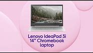 Lenovo IdeaPad 3i 14" Chromebook - Intel® Celeron®, 64 GB eMMC, Grey - Product Overview