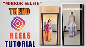 Pov : You are Obsessed with Mirror Selfie Reel Tutorial | you are obsessed with mirror selfie song |
